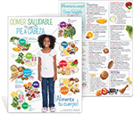 Kids Healthy Eating from Head to Toe Spanish Handouts