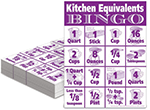 Kitchen Equivalents Bingo