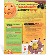 PE-Nut Healthy Halloween Party Tips Handouts