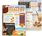 Lets Make Fall Healthy Newsletter Handouts