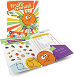 Fruit-Frenzy Activity Book for Ages 7-11