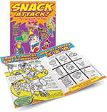 Snack Attack Activity Books (Ages 2-6)