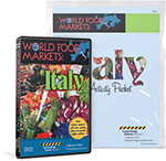 World Food Markets: Italy DVD and Activity Packet