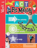 ACT FitMania! Journal for Ages 7-12 (Set of 10)