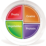 MyPlate Real Plate