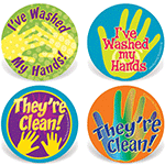 Hand Washing Stickers