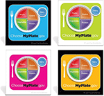 USDA MyPlate Stickers