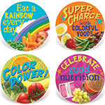 Celebrate Good Nutrition Stickers