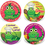 LANA Fruit and Veggie Stickers