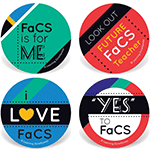 FaCS Promotional Stickers