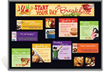 Breakfast Jump Start Bulletin Board Kit