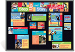 Step Up and Stay Active Bulletin Board Kit