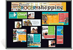 Savvy Grocery Shopping Tips Bulletin Board Kit