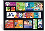 Live 54321+8 Bulletin Board Kit