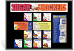 Sugar Shockers Foods Bulletin Board Kit