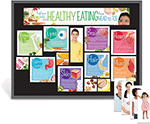 Healthy Eating From Head to Toe Bulletin Board Kit