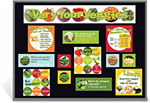 Vegetables Bulletin Board Kit