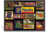 Spain Food Markets Bulletin Board Kit
