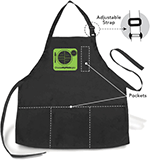 Choose MyPlate Black Apron