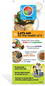 MyPlate Vinyl Banner