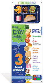 1 Terrific Tray Vinyl Banner