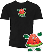 Garden Heroes Watermelon Iron-On Transfer