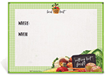 Farmers Market Dry Erase Menu Board