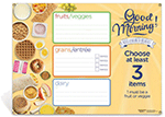 Breakfast Dry Erase Menu Board