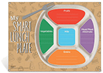 My Smart Lunch Plate Dry Erase Board