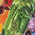 Veggie Rainbow Cloth Banner