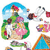 Complete Nursery Rhyme Felt Set Combo