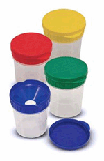 Spill-Proof Paint Cups 