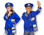 Police Officer Role Play Costume Set 