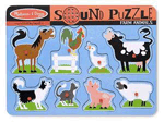 Farm Animals Sound Puzzle 