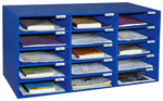 Mail Box (15 Slots), Blue