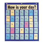 Behavioral Pocket Chart, Blue