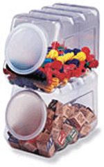 Interlocking Storage Container With Lid