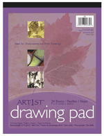 Art1st Drawing Pad - 9 x 12 - 24 sheets
