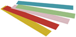 Rainbow Kraft Sentence Strips - 3 x 24 - Assorted Colors - 100 qty