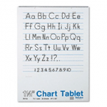Chart Tablets - 24 x 32 - 1-1/2 Ruled, Manuscript Cover - 25 Sheets