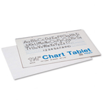 Chart Tablets - 24 x 16 - 1-1/2 Ruled, Manuscript Cover - 25 Sheets