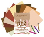 Multicultural Construction Paper - 9 x 12 - Assorted 10 Colors - 50 Sheets
