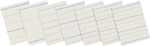 Zaner-Bloser Broken Midline Paper - 8 x 10-1/2 - 500 Sheets