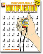 Timed Math Drills: Multiplication