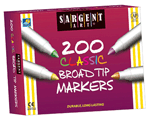 Best Buy Marker Assortment - 8 Colors - 200 Markers