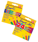Half-Sized Colored Pencil: 24 Color Set