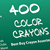 Best Buy Crayon Assortment - 8 Colors - 400 Crayons