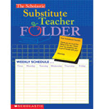 The Scholastic Substitute Teacher Folder