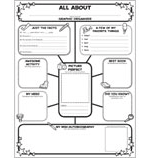 Graphic Organizer Posters: All About Me