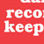 Scholastic Daily Record Keeper